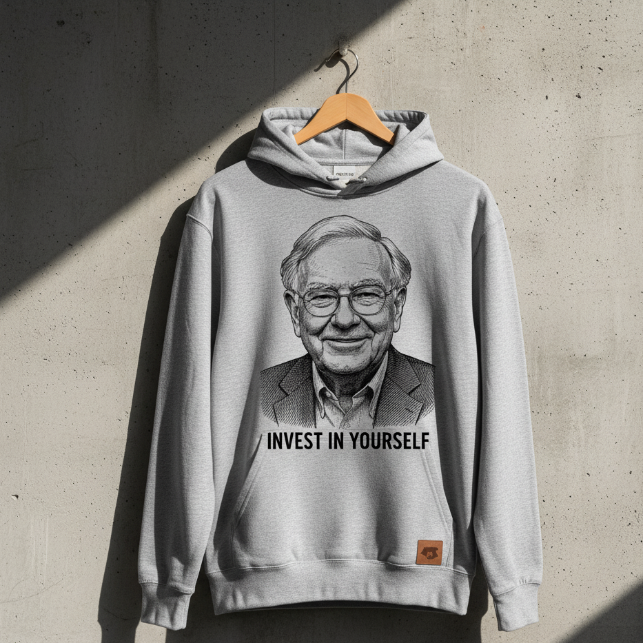 Warren Buffett's Signature Quote - Hoodie