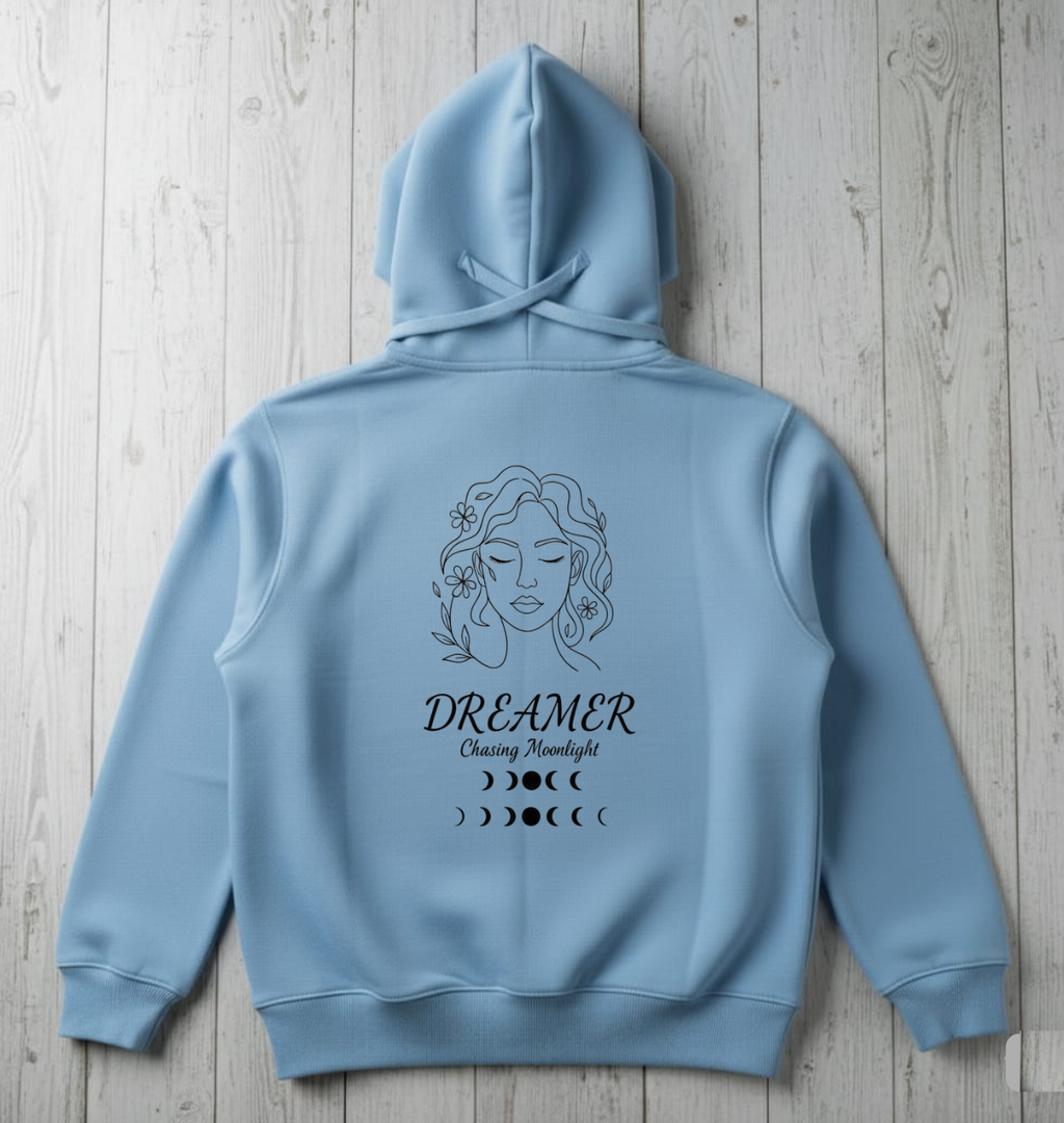 "Dreamer" Celestial Hoodie - Women's Aesthetic