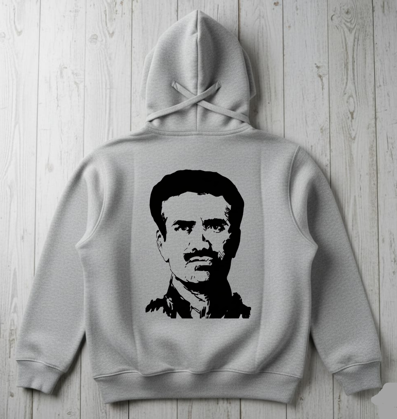 Maqbool Butt Legacy Portrait Hoodie